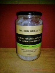 coconut oil - huile noix coco